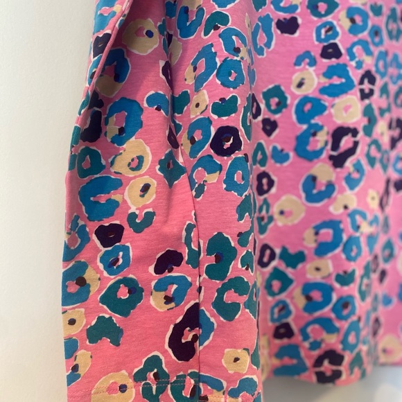 Lilly Pulitzer Jodie top Sun Kissed Paws Off - Picture 3 of 9